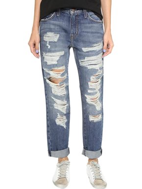 Current/Elliot The Fling Boyfriend Crop Jeans