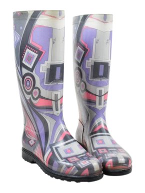 Emilio Pucci Printed Wellington boots