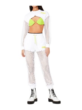 Sophia Webster x PUMA white joggers