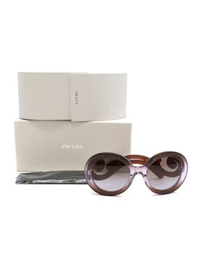 Prada Oversized Baroque Purple Sunglasses
