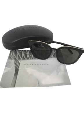 Victoria Beckham Black Classoic Sunglasses
