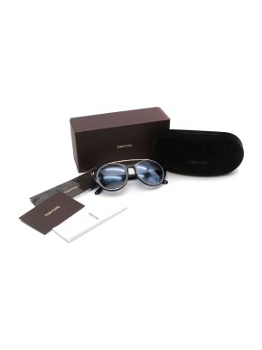 Tom Ford Dalhia Circle Aviator Sunglasses