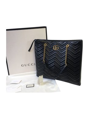 Gucci Black Marmont XL Tote Bag