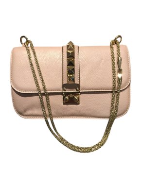 Valentino Garavani Nude Rockstud Shoulder Bag