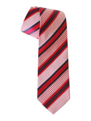 Ermenegildo Zegna Red Silk Tie