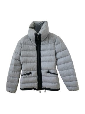Moncler Grey Quilted Jacket