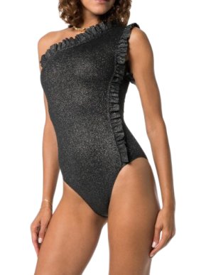 Leslie Amon Tami Ruffle One Piece
