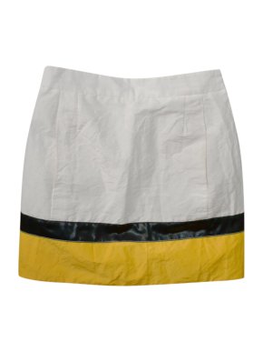 Balenciaga Colourblock Mini Skirt