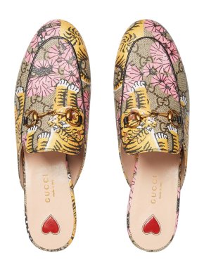 Gucci Princetown Gucci Bengal Tiger slipper