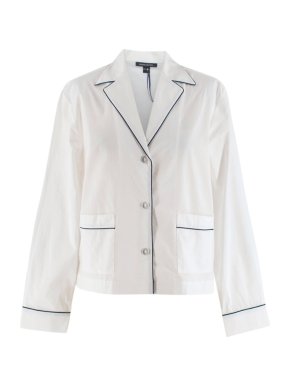 Jasmine and Will Amalfi Pyjama White Top