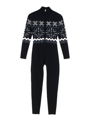 Perfect Moment Nordic Fair Isle merino ski jumpsuit