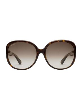 Gucci Oversize round-frame acetate sunglasses