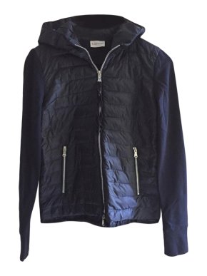 Moncler Navy Puffer Bomber Jacket