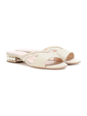 Nicholas Kirkwood Casati 18 Canvas Sandals