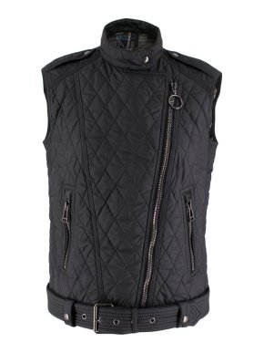 Belstaff Barclay Diamond Black Quilted Gilet