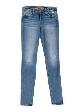 Joes Jeans Blue Distressed Skinny Jeans