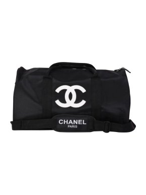 Chanel Black CC VIP Duffle Bag