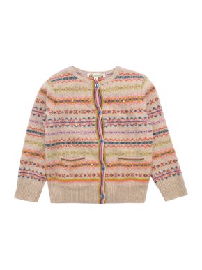 Bonpoint Wool Multicoloured Cardigan