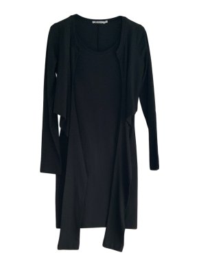 T by Alexander Wang black tie front dress