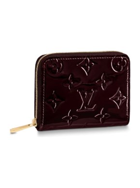 Louis Vuitton Amarante Vernis Leather Zippy Coin Purse