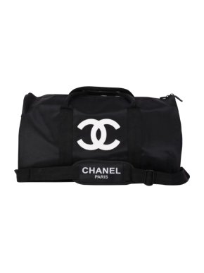 Chanel Black CC VIP Duffle Bag