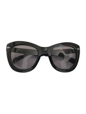 Linda Farrow Black Special Projects Sunglasses