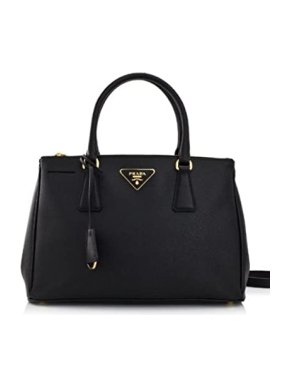 Prada Black Saffiano Lux Tote Bag