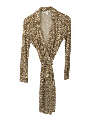 Diane Von Furstenberg Printed Wrap Dress