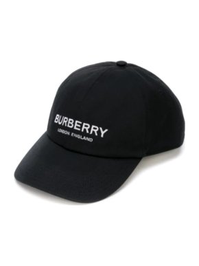 Burberry Black Logo Cap