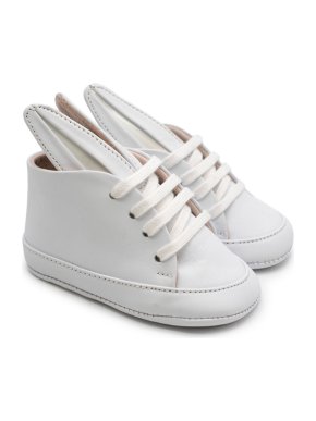 Minna Parikka Baby Bunny all White Baby Sneakers