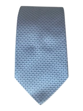Armani Collezioni Silk Pale Blue Jacquard Tie