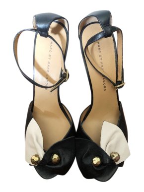 Marc by Marc Jacobs Two-Tone Bow Detail Sandals