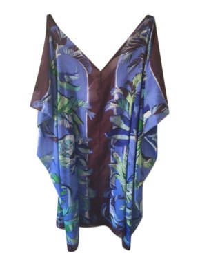 Emilio Pucci Leaf Print Kaftan