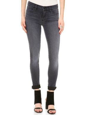 J Brand Stocking Super Skinny Jeans - Mystery