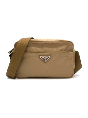 Prada Nylon Crossbody Messenger Byron Bag