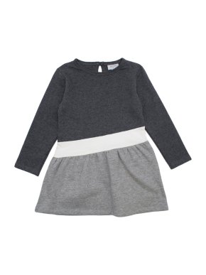 Mori Grey Organic Cotton Sweater Dress