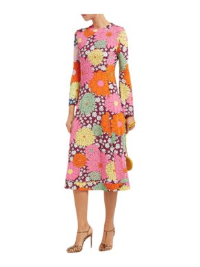 Dodo Bar Or Multi Colour Remmy Floral Midi Dress