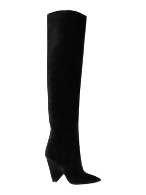 Saint Laurent Cone Heel OTK Boots