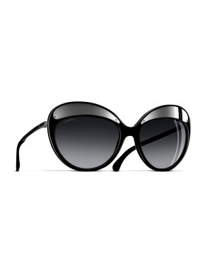 Chanel Black Oversize 5379 Sunglasses