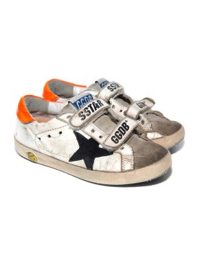 Golden Goose White Old School Edt. Superstar Trainers