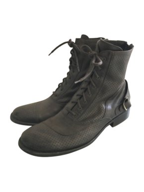 Belstaff Men's Perforated Lace-Up Boots