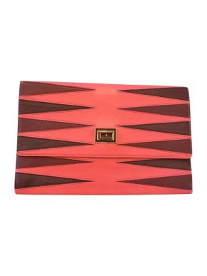 Anya Hindmarch Two-Tone Valorie Clutch