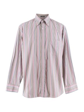 Salvatore Ferragamo Mens Striped Shirt