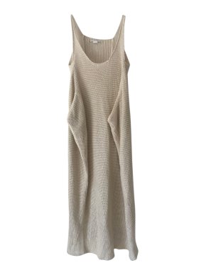 Stella McCartney Crochet Knit Sleeveless Dress