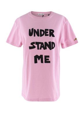 Bella Freud Pink Understand Me T-shirt