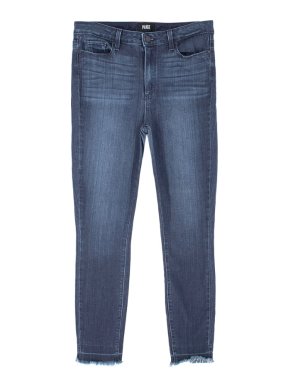 Paige Straight Leg Dark Blue Jeans