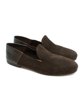 Autori Capresi Brown Suede Loafers