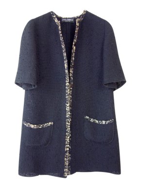 Dolce & Gabbana Boucle Knit Jacket