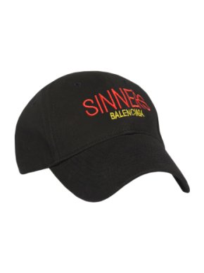 Balenciaga Black Sinners Cap