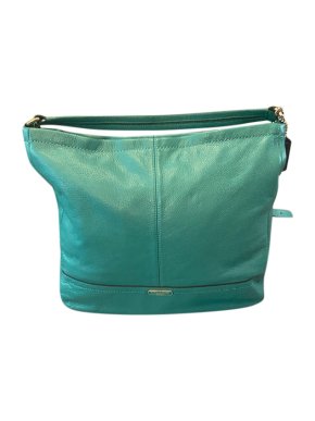 Coach Turquoise Leather Tote Bag
